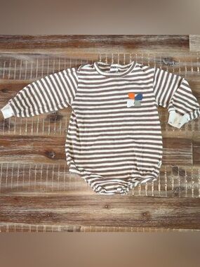 Easy Peasy organic cotton sweater bubble romper playsuit onesie 18m